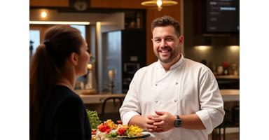 Food events video commerce